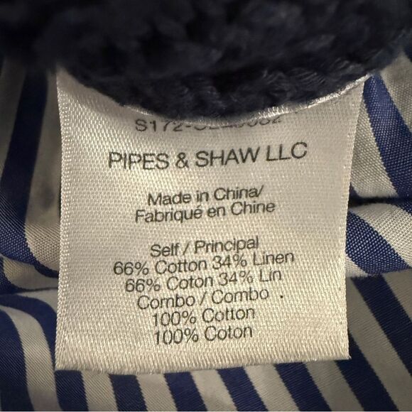 Veronica Beard South Beach Combo Navy Sleeveless Knit Sweater - Picture 5 of 6